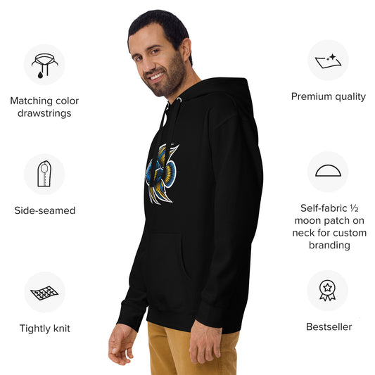 Peacock Cichlid Hoodie